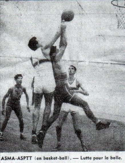 ASMA-ASPTT ( en basket-ball).- Lutte pour