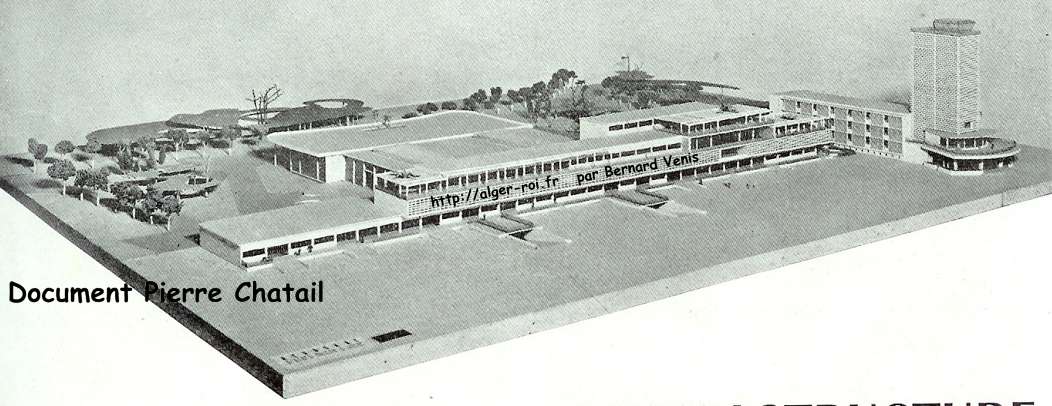 Aérodrome de Maison-Blanche : maquette