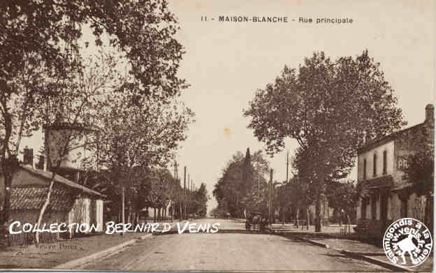 la rue principale, carte de 1911