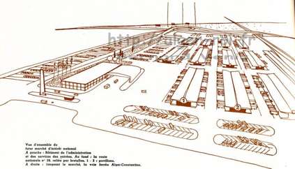 Vue d'ensemble du futur marché d'intérêt nationa