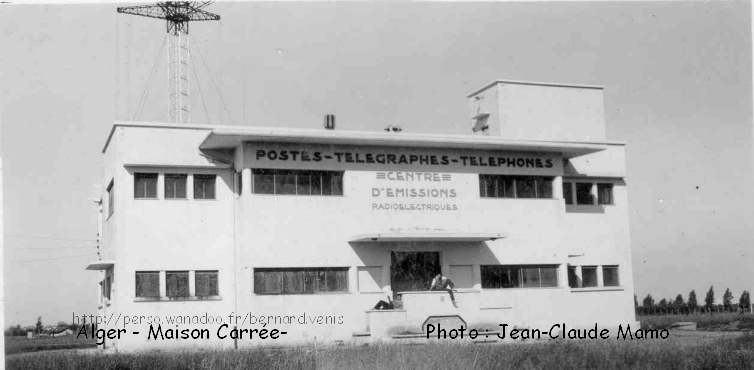 Station d'émission des Eucalyptus assurant les liaisons France-Algerie