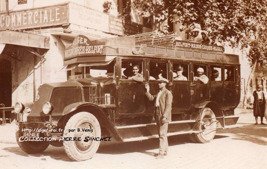 Transports - Belfort/Maison-Carrée/Alger