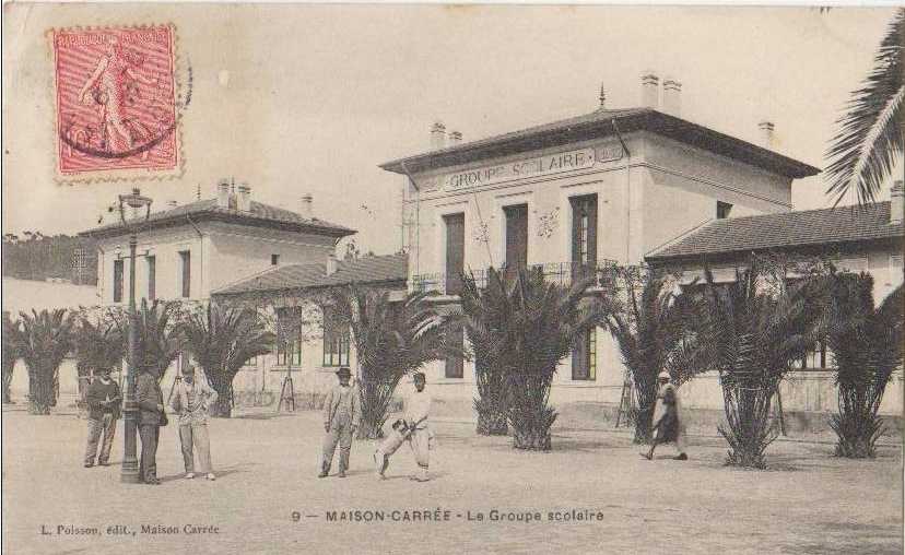 maison carrée, le GROUPE SCOLAIRE