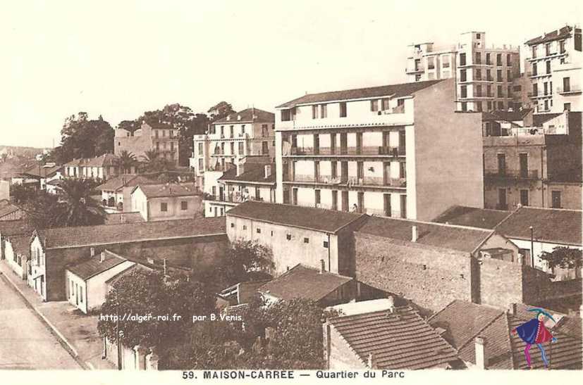 Maison-Carrée,quartier du parc