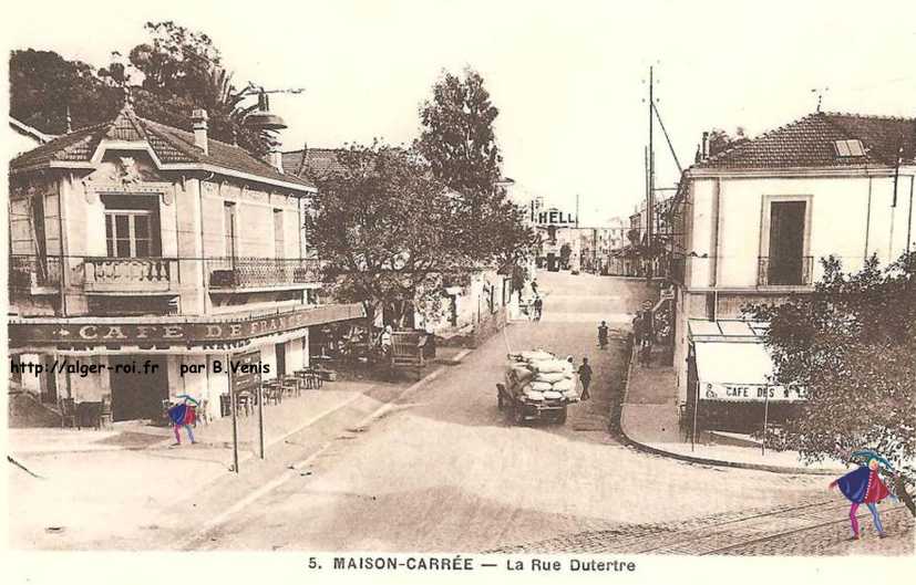 Maison-Carrée,la rue dutertre