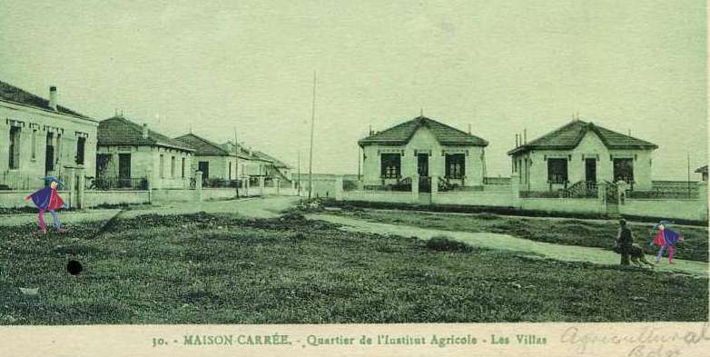 maison-Carree,quartier de l'institut agricole,les villas