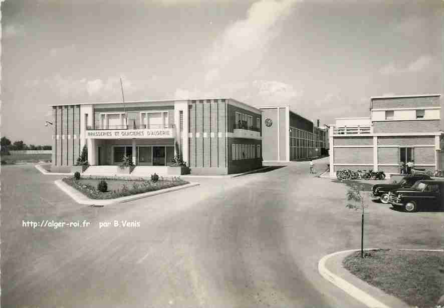 Maison-Carrée,brasserie et glacieres d'algerie