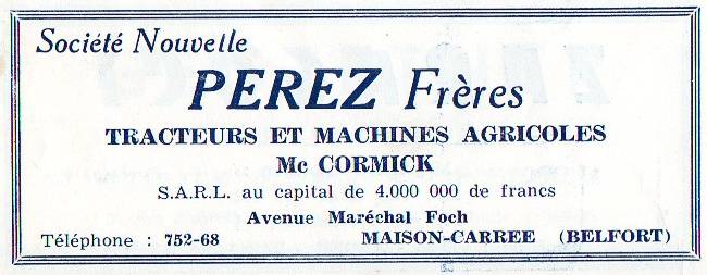 PEREZ Frères,maison-carrée