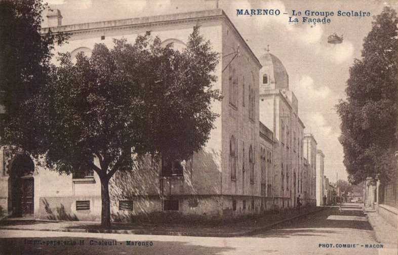 marengo,la facade du groupe scolaire