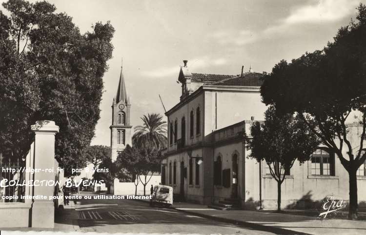 La mairie et l'église