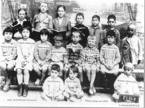 Changarnier, photo de classe de 1935.