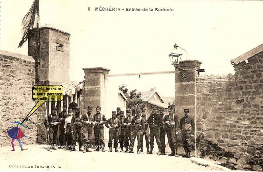 Entrée de la redoute 