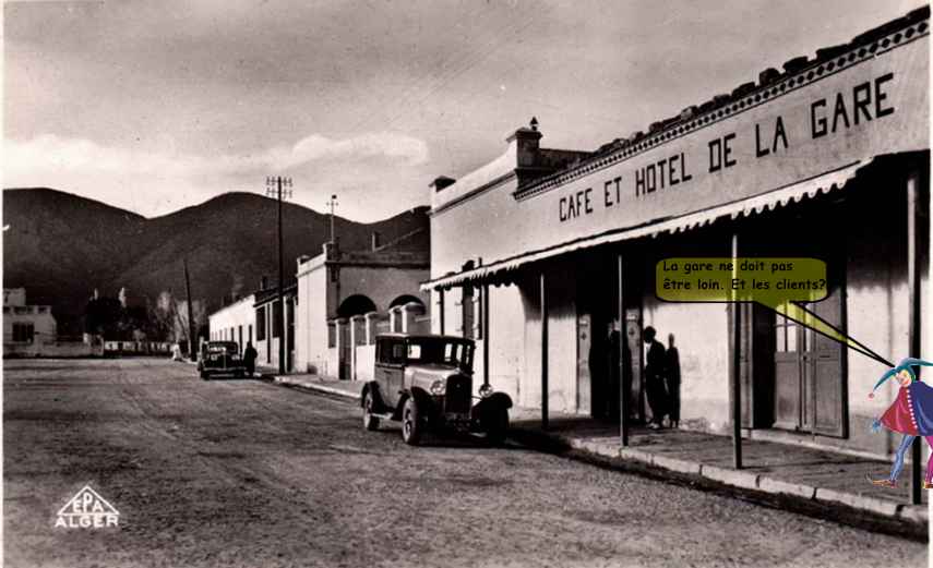 Café et hôtel de la gare