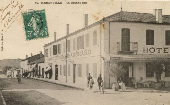 La Grande rue et le grand hôtel Blanchard