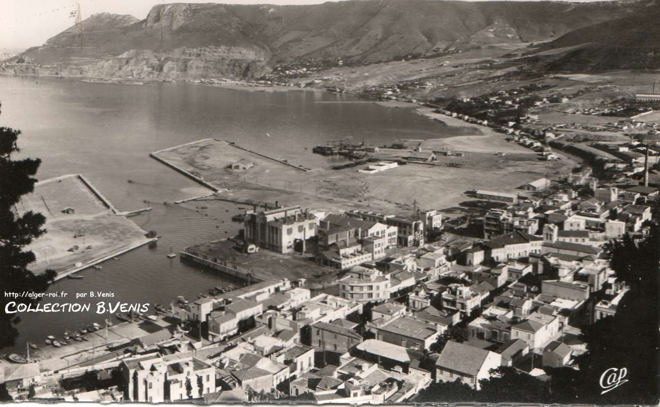 327 : vue générale - port et ville , Mers el Kébir