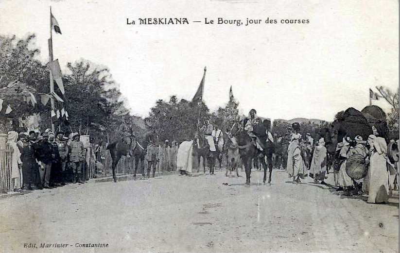 la meskiana,jour de courses