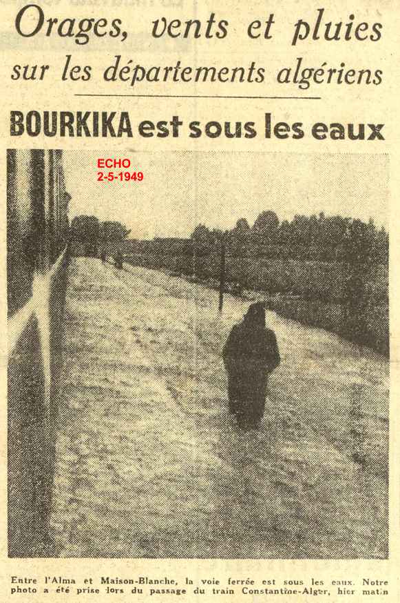 BOURKIKA est sous les eaux