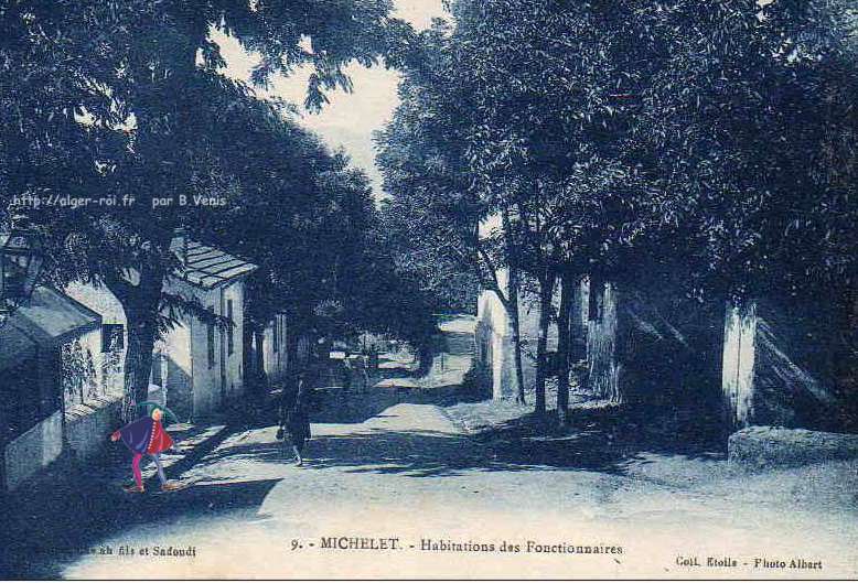 michelet,kabylie du djurdjura,les habitations des fonctionnaires