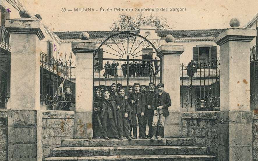 Miliana,ecole primaire superieure de garcons