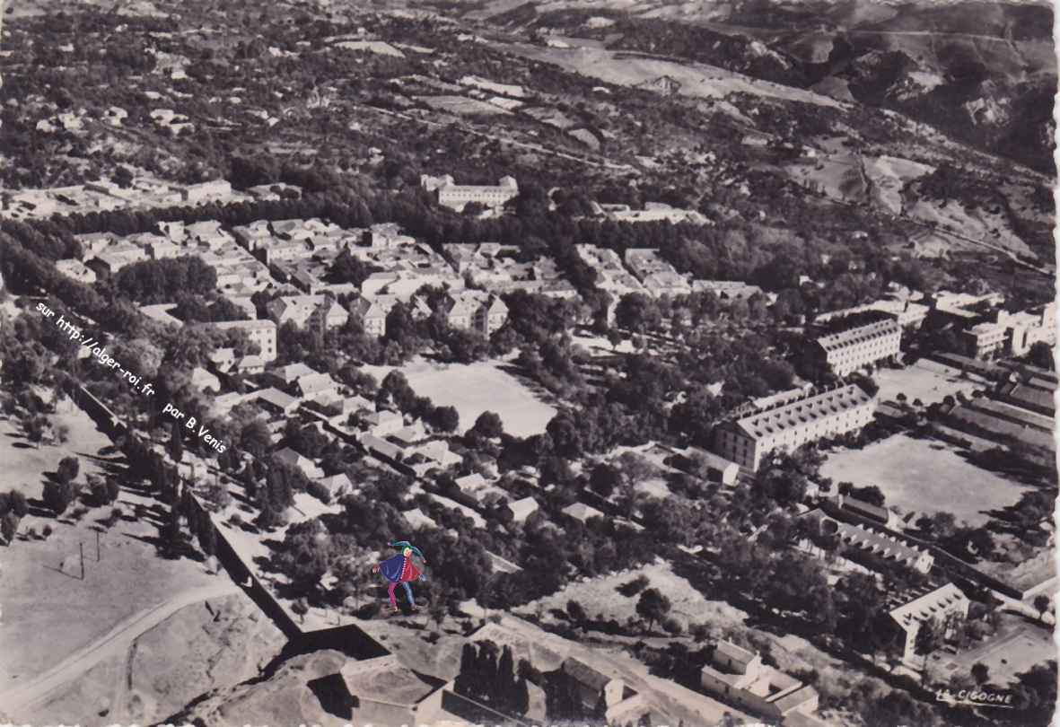 vue aerienne de la ville