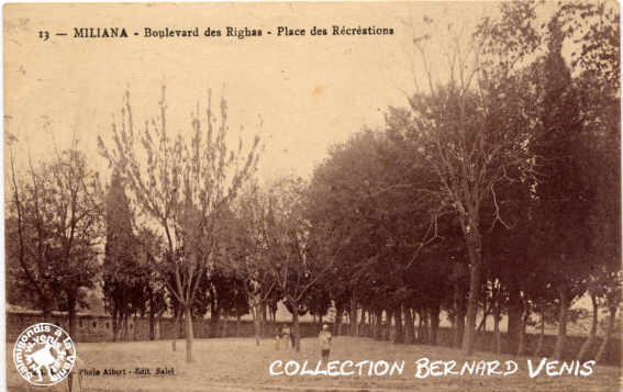 boulevard des Righas, place des récréations