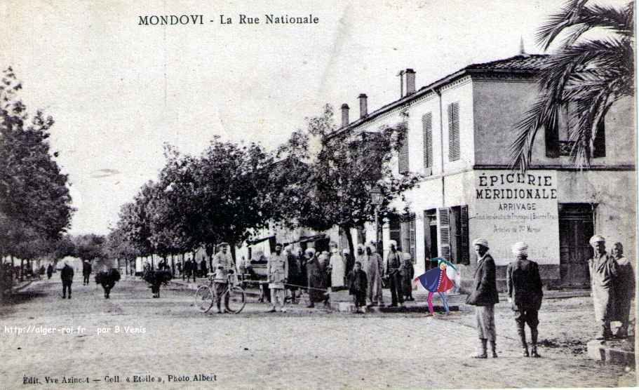 mondovi,la rue nationale;