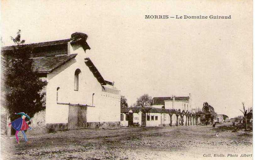 Le domaine Guiraud vers 1910