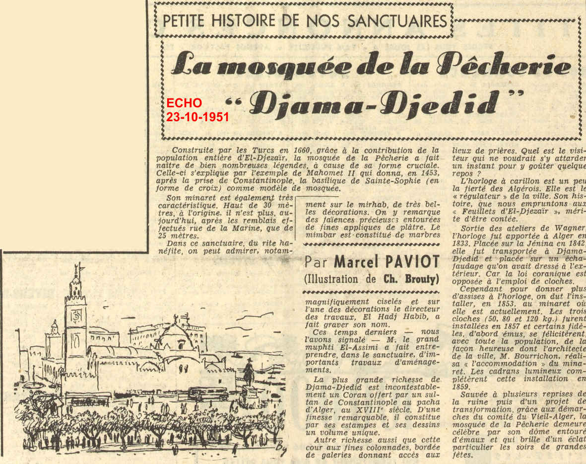 La mosquée de la Pêcherie " Djema-Djedid "