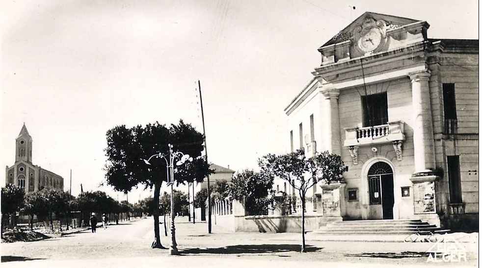 La mairie et l'église