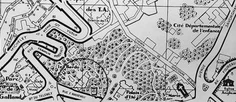 la carte du coin et des environs