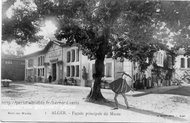 la façade principale du musée