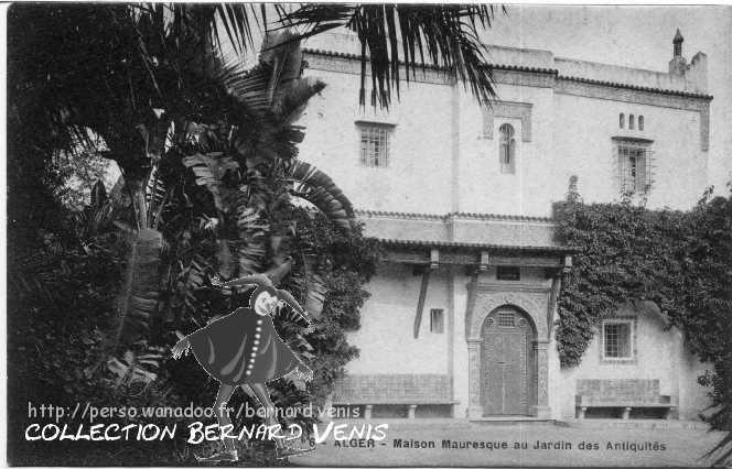 maison mauresque au jardin du musée des antiquités 