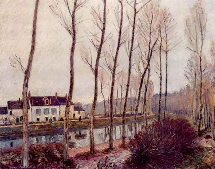 SISLEY. -- LES BORDS DU LOING