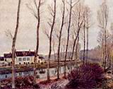 SISLEY. -- LES BORDS DU LOING