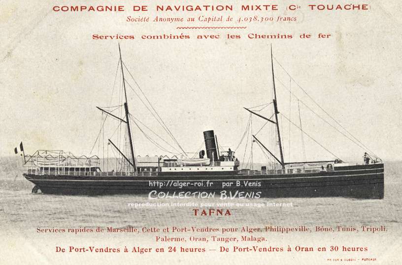TAFNA - Compagnie de navigation mixte