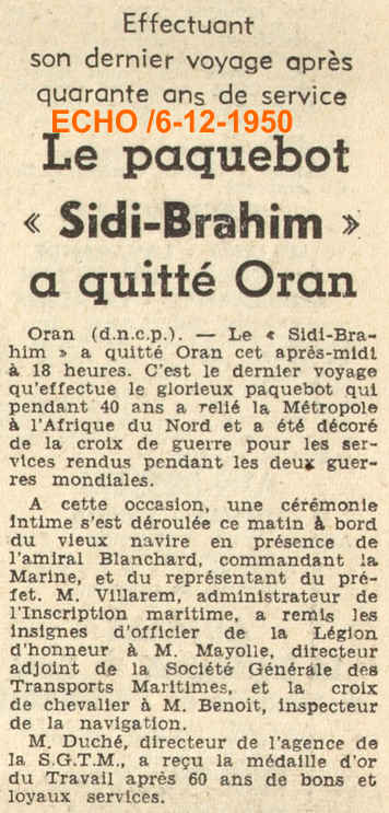 Le "Sidi-Brahim"