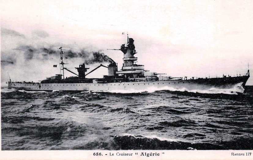 Le croiseur "Algérie"