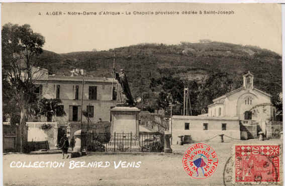 La chapelle provisoire dédiée à St Joseph