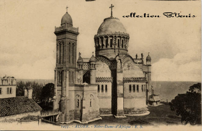 la basilique Notre-Dame d'Afrique