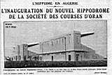 Inauguration de l'hippodrome