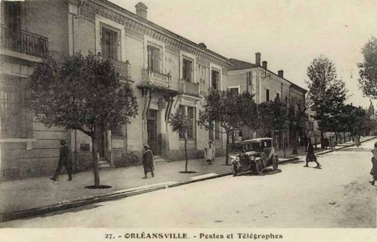 orleansville,poste et telegraphe