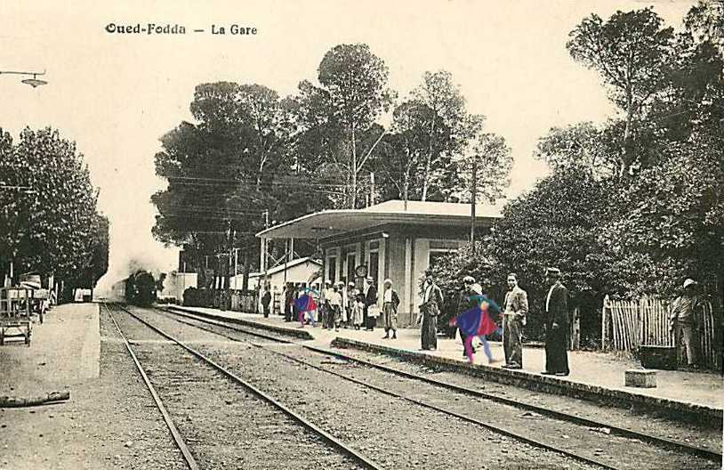 oued-fodda, la gare