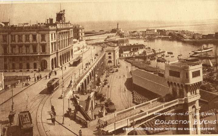 Palais consulaire, bd de France et Amirauté et ascenseur et...