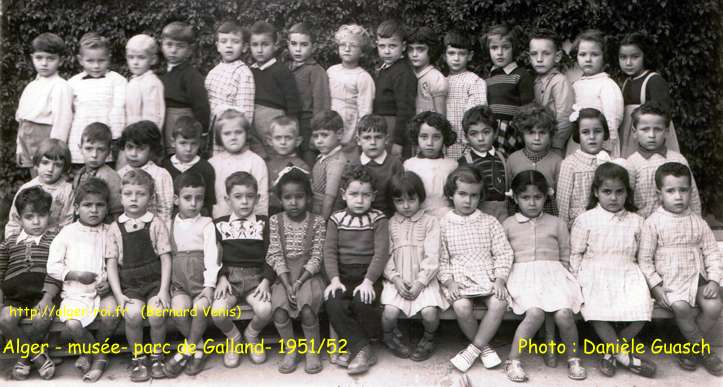 Maternelle ou CP ?, 1951-1952