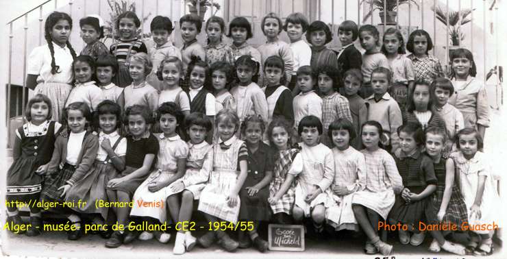 Cours élémentaire 2, 1954-1955