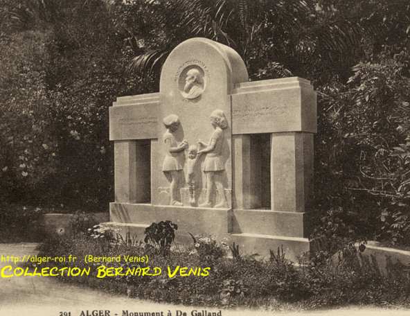 Le monument à De Galland