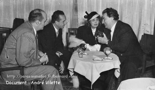 Mistinguett au Casino d'Alger