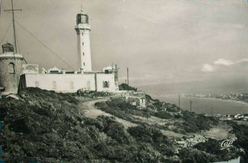 eclairage des cotes algeriennes,phare de cap falcon,ain-el-turk