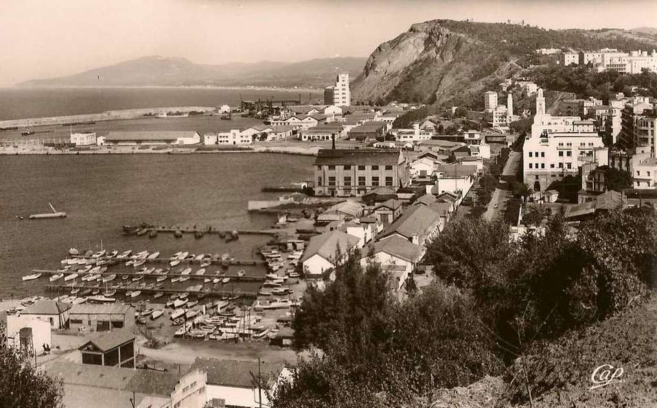 philippeville,vue générale sur le port