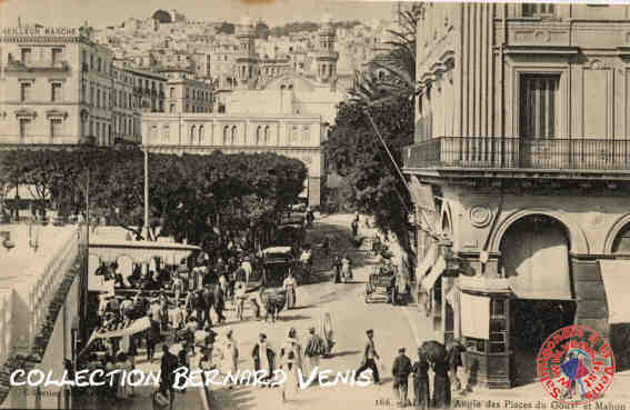 Angle des places du Gouvernement et Mahon.